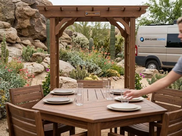 Timber Staining & Sealing project example 3