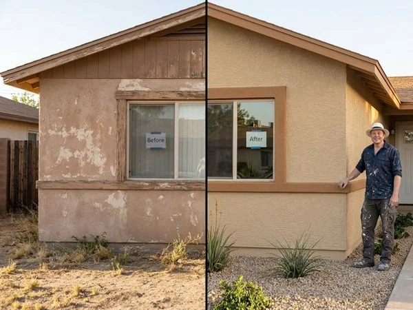 Exterior House Painting in Melbourne project example 1