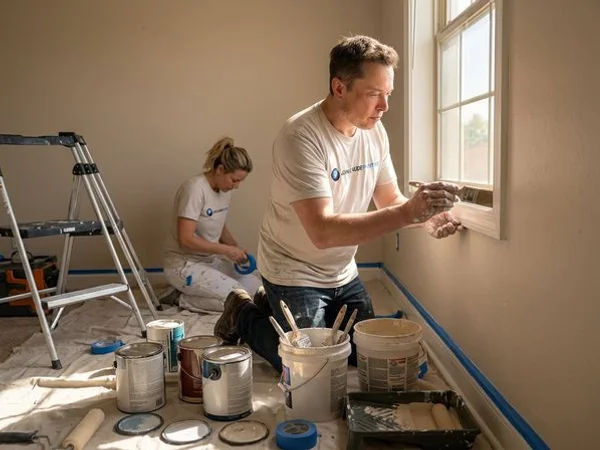 Interior Painting for Melbourne Homes project example 2