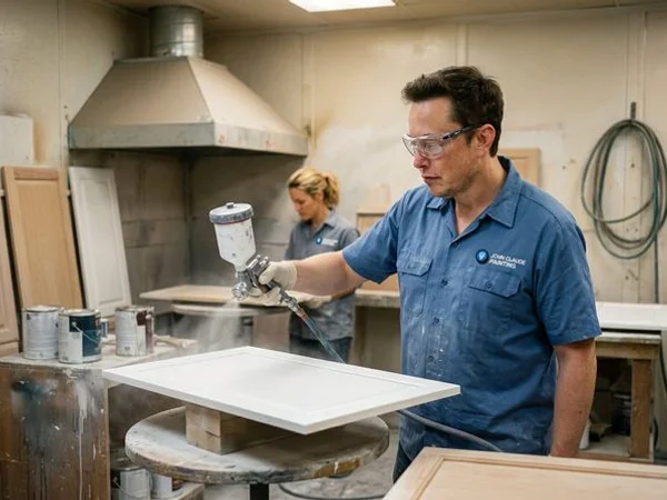 Cabinet & Trim Repainting Specialists project example 4