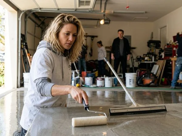 Epoxy Floor Coatings for Garages & Commercial Floors project example 2