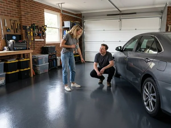 Epoxy Floor Coatings for Garages & Commercial Floors project example 3